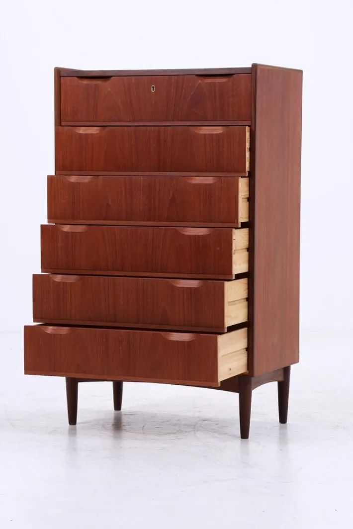 Pamono Vintage Danish Teak Chest of Drawers, 1960s Online