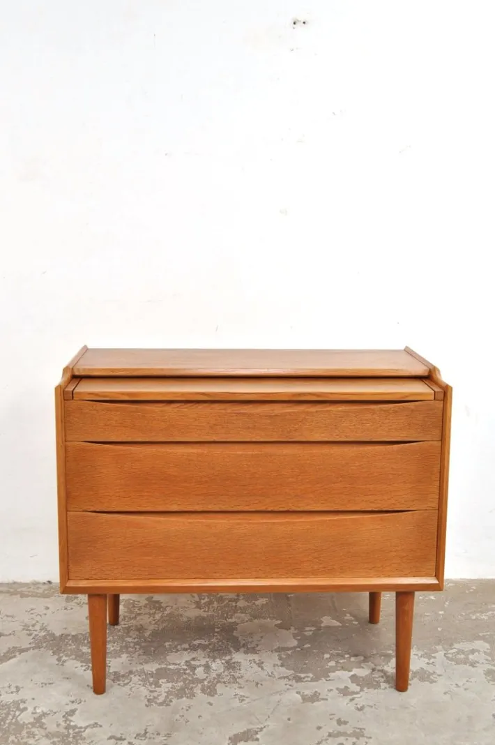 Pamono Vintage Danish Teak Dressing Table or Chest of Drawers from Ølholm Møbelfabrik, 1960s Clearance
