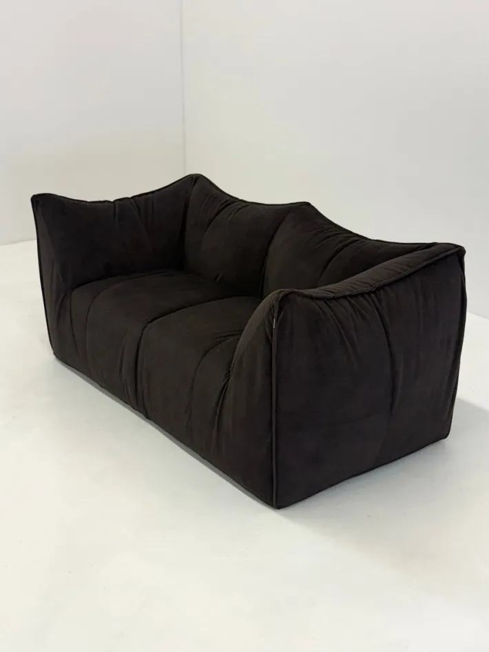 Pamono Vintage Dark Brown Le Bambole Sofa by Mario Bellini for B&B Italia, 1970s Online