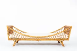 Pamono Vintage Daybed in Rattan, 1950 Outlet