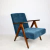 Pamono Vintage Denim Blue Armchair, 1970s Sale