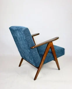 Pamono Vintage Denim Blue Armchair, 1970s Sale