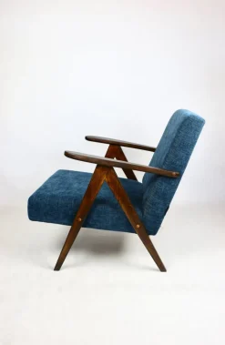 Pamono Vintage Denim Blue Armchair, 1970s Sale