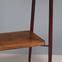 Pamono Vintage Double Top Coffee Table in Wood, Italy, 1960s Online