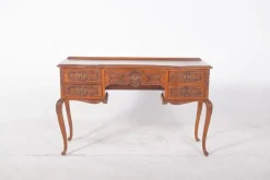 Pamono Vintage Dressing Table in Carved Wood, 1920s New