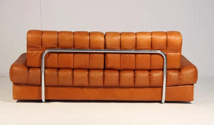 Pamono Vintage DS 85 Brown Leather Daybed from de Sede, 1960s Hot