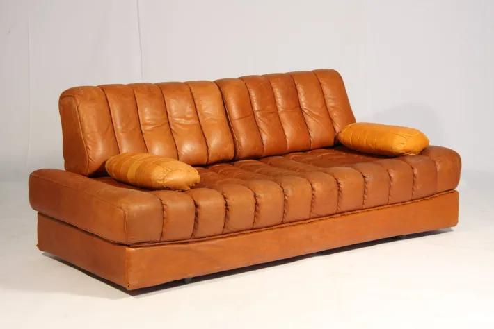Pamono Vintage DS 85 Brown Leather Daybed from de Sede, 1960s Hot
