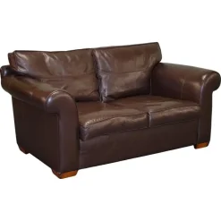 Pamono Vintage Duresta Sofa in Brown Leather