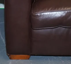 Pamono Vintage Duresta Sofa in Brown Leather