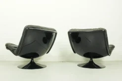 Pamono Vintage Dutch F978 Swivel Chairs by Geoffrey Harcourt for Artifort, 1970s, Set of 2 Outlet