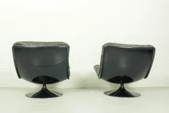 Pamono Vintage Dutch F978 Swivel Chairs by Geoffrey Harcourt for Artifort, 1970s, Set of 2 Outlet