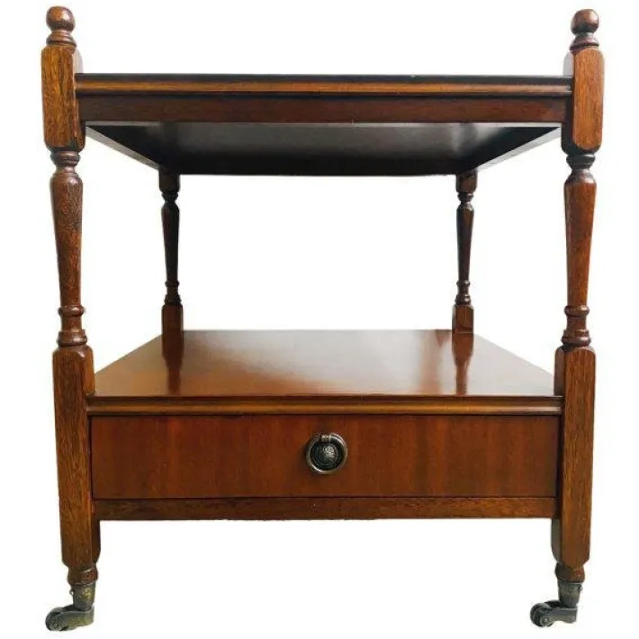 Pamono Vintage English Country Style Game Table Hot