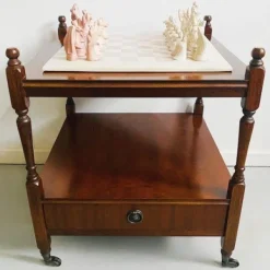 Pamono Vintage English Country Style Game Table Hot