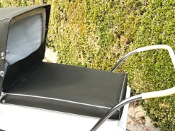 Pamono Vintage English Freeway Coachbuilt Baby Pram in Dark Green & White, 1960s Discount