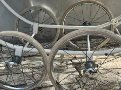 Pamono Vintage English Freeway Coachbuilt Baby Pram in Dark Green & White, 1960s Discount