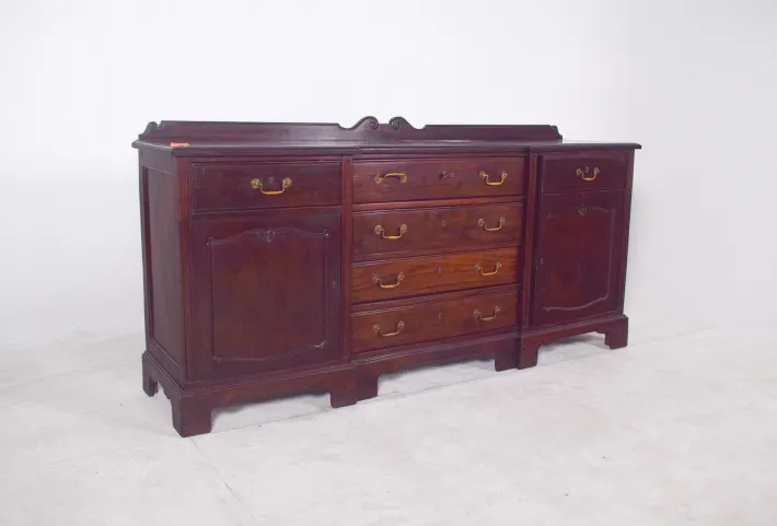 Pamono Vintage English Vanity Unit with Small Mahogany Top, 1920s Hot