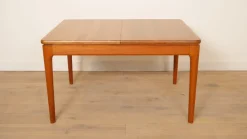 Pamono Vintage Extendable Dining Table in Teak from Glostrup Moblerfabrik Sale