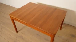 Pamono Vintage Extendable Dining Table in Teak from Glostrup Moblerfabrik Sale