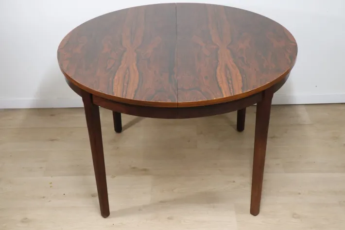 Pamono Vintage Extendable Rosewood Dining Table, 1960s
