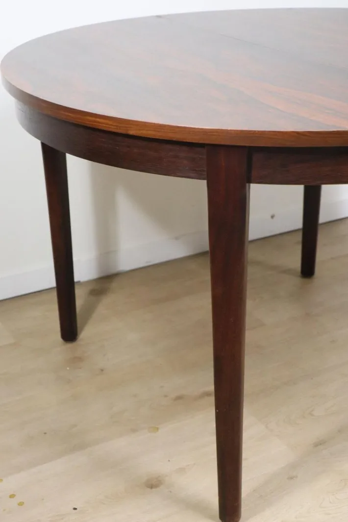 Pamono Vintage Extendable Rosewood Dining Table, 1960s