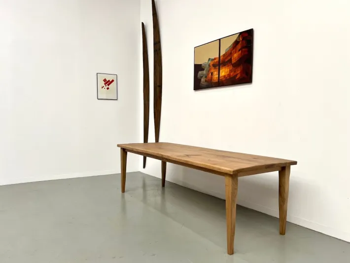 Pamono Vintage Farmhouse Table in Oak, 1950s Best