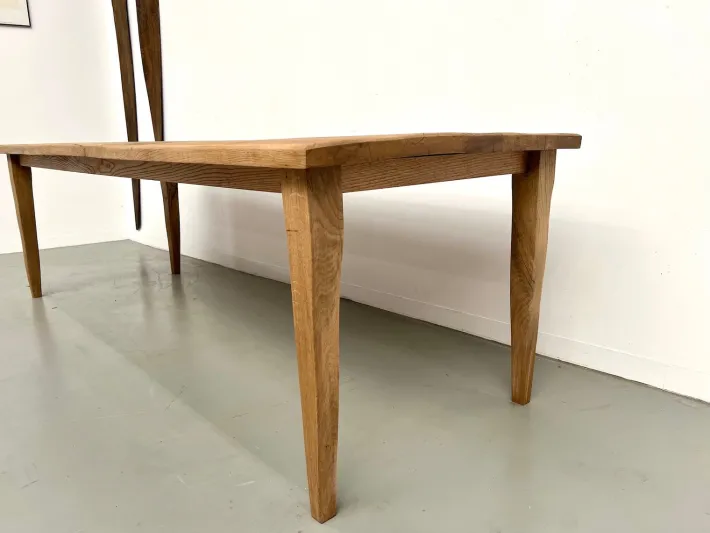 Pamono Vintage Farmhouse Table in Oak, 1950s Best