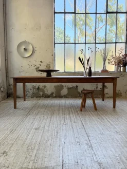 Pamono Vintage Farmhouse Table in Pine and Oak, 1950s