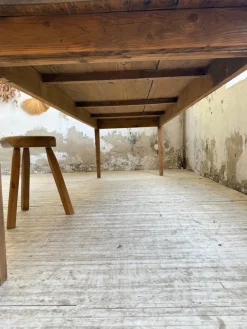Pamono Vintage Farmhouse Table in Pine and Oak, 1950s