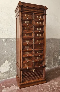 Pamono Vintage Filing Cabinet, 1920s Best