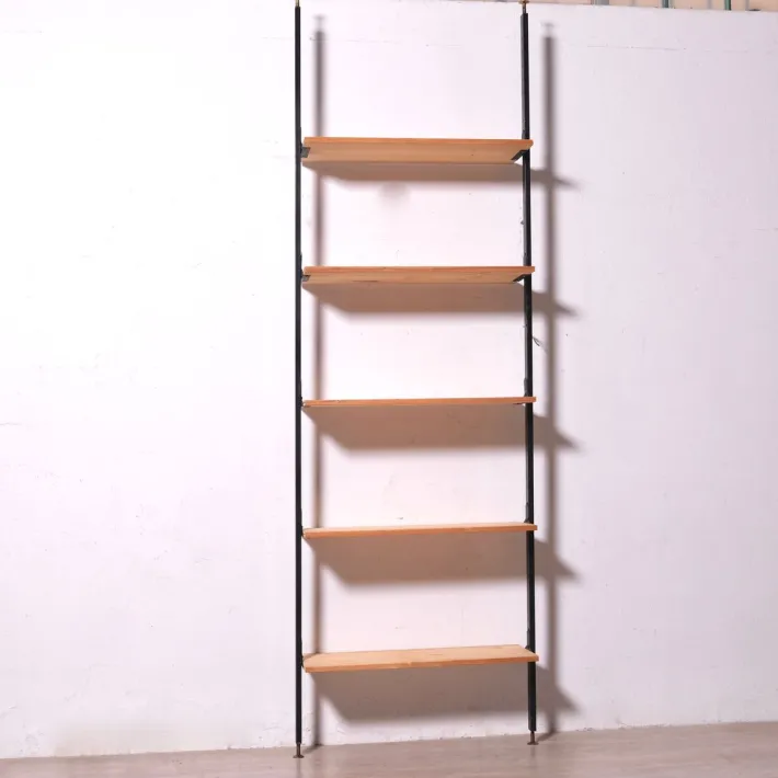 Pamono Vintage Floor-to-Ceiling Bookcase, 1960s Online