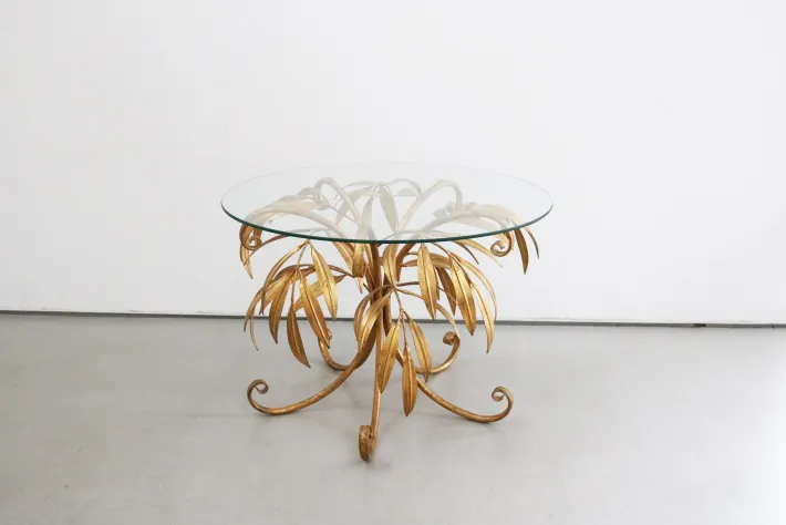 Pamono Vintage Florentine Side Table by Hans Kögl, 1970s Discount