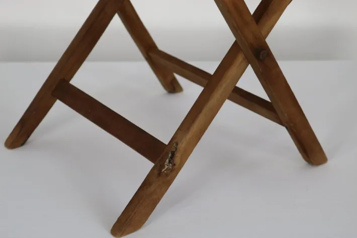 Pamono Vintage Foldable Childrens Chair in Teak from Fratelli Reguitdi, 1960s Hot