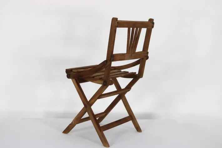 Pamono Vintage Foldable Childrens Chair in Teak from Fratelli Reguitdi, 1960s Hot