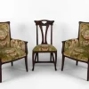 Pamono Vintage French Art Nouveau Salon Set by Eugéne Gaillard, 1900, Set of 3 Hot