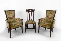 Pamono Vintage French Art Nouveau Salon Set by Eugéne Gaillard, 1900, Set of 3 Hot