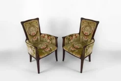 Pamono Vintage French Art Nouveau Salon Set by Eugéne Gaillard, 1900, Set of 3 Hot