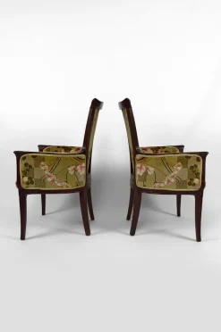 Pamono Vintage French Art Nouveau Salon Set by Eugéne Gaillard, 1900, Set of 3 Hot