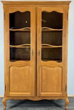 Pamono Vintage French Bookcase in Oak Discount