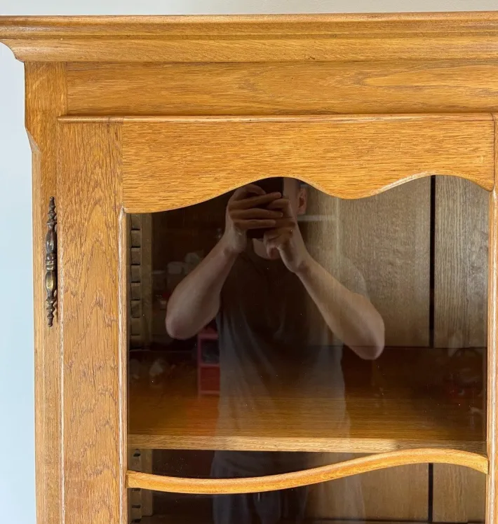 Pamono Vintage French Bookcase in Oak Discount