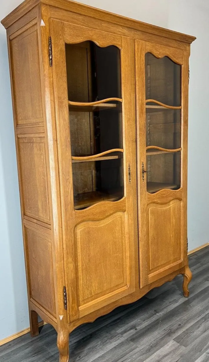 Pamono Vintage French Bookcase in Oak Discount