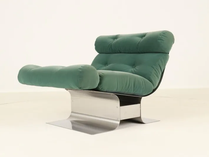 Pamono Vintage French Chaise Lounge by François Monnet for Kappa, 1970s Outlet