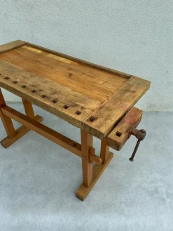 Pamono Vintage French Children's Carpenter Workbench, 1950s Clearance