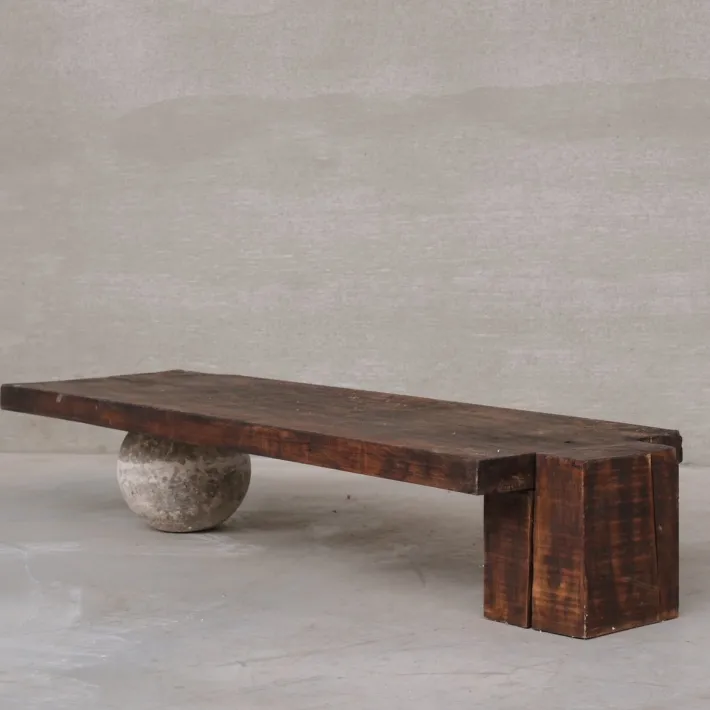 Pamono Vintage French Coffee Table, 1950s