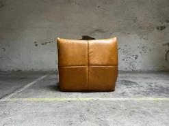 Pamono Vintage French Cognac Leather Lounge Chair from Roche Bobois, 1970s Best