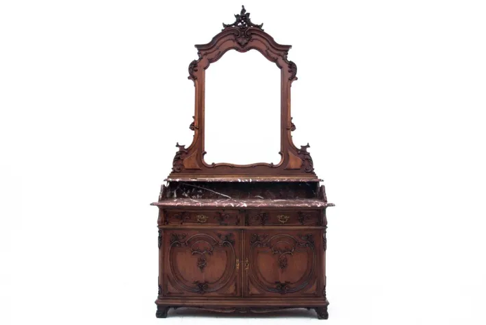 Pamono Vintage French Dressing Table, 1890s Best
