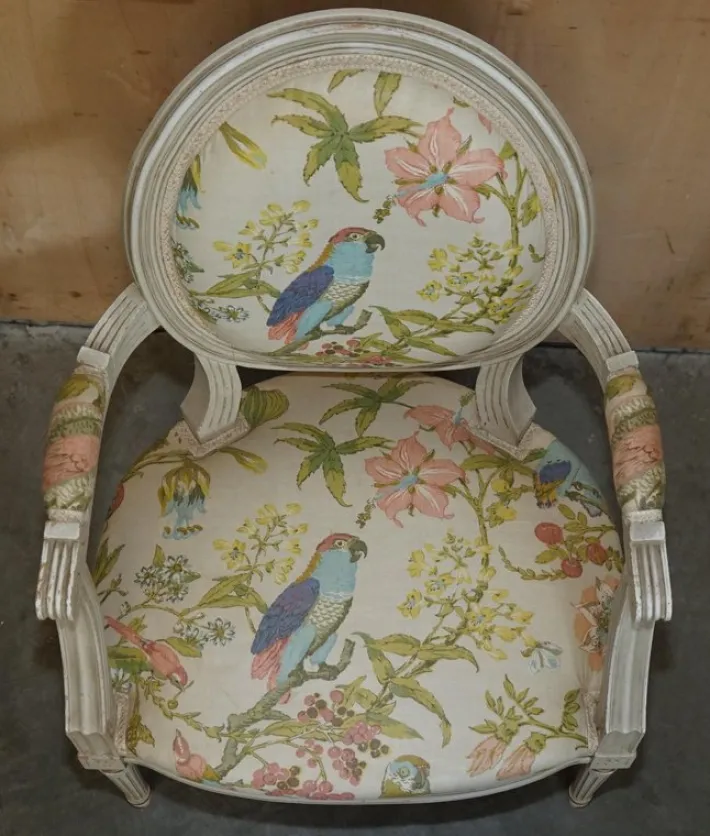 Pamono Vintage French Louis XVIII Style Chairs, 1920s, Set of 2 Hot