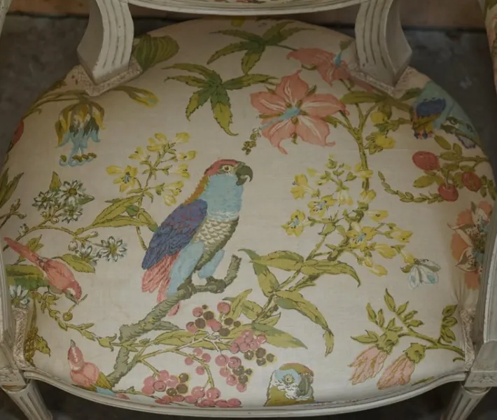 Pamono Vintage French Louis XVIII Style Chairs, 1920s, Set of 2 Hot