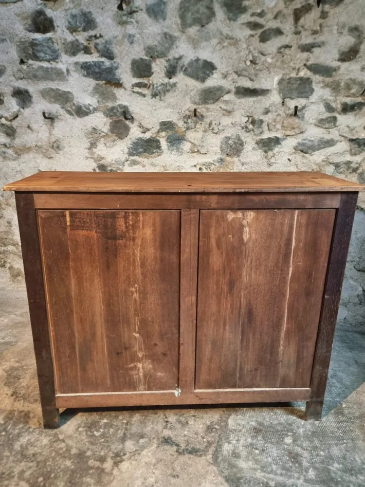 Pamono Vintage French Oak and Poplar Buffet, 1920s Hot