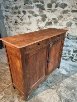 Pamono Vintage French Oak and Poplar Buffet, 1920s Hot