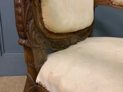 Pamono Vintage French Walnut Chairs, 1880, Set of 2 New